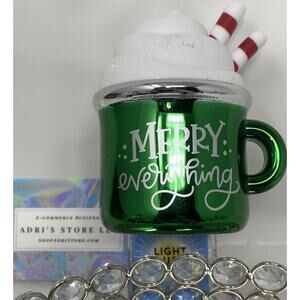 NEW Hot Cocoa MERRY EVERYTHING Nightlight Wallflower Plug-In Bath & Body Works